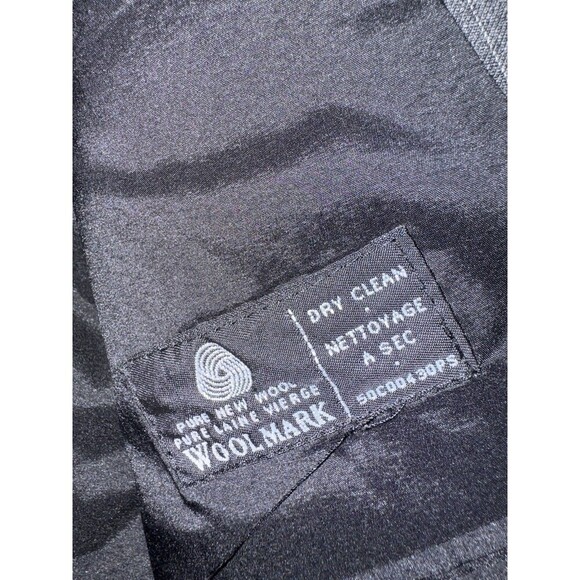 Ralph Lauren Blazer Sport Coat Gray Wool Cashmere Jacket 44R,(Short)  Big 48" - Picture 6 of 10